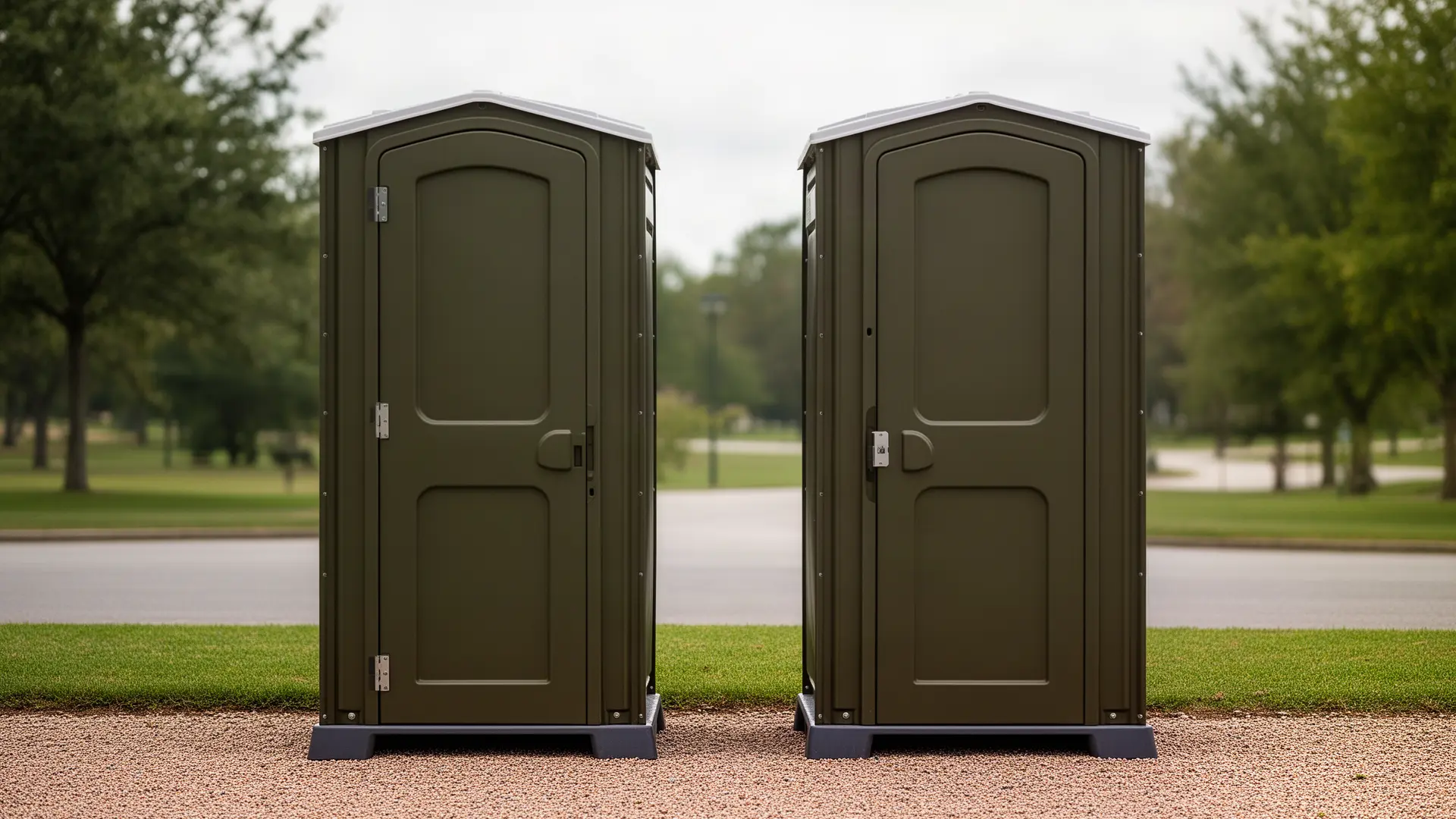 Clean porta potty unit from Big Ted's Portable Toilet Rental in Lutz, FL